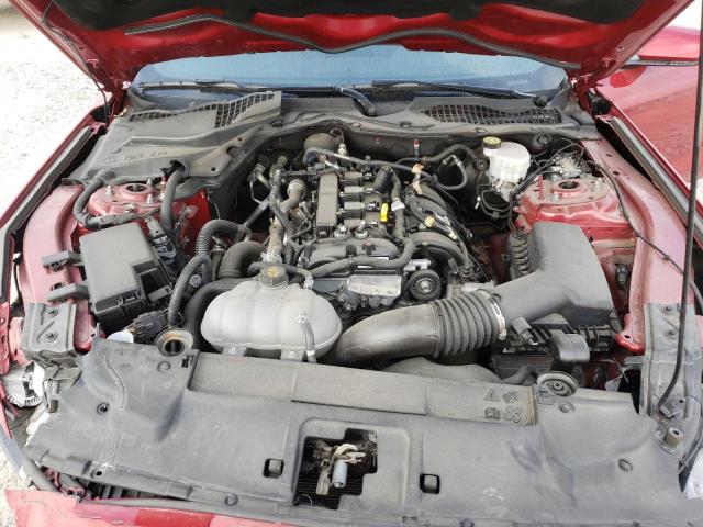 1FA6P8TH8N5148452 - 2022 FORD MUSTANG RED photo 11