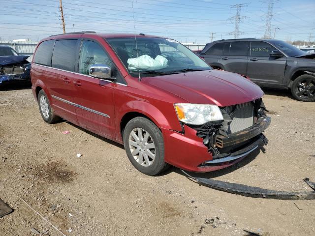 2A4RR8DG9BR703974 - 2011 CHRYSLER TOWN & COU TOURING L RED photo 4
