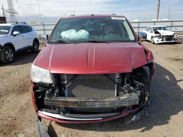 2A4RR8DG9BR703974 - 2011 CHRYSLER TOWN & COU TOURING L RED photo 5