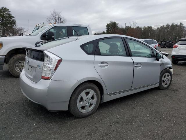 JTDKN3DU0A0236982 - 2010 TOYOTA PRIUS SILVER photo 3