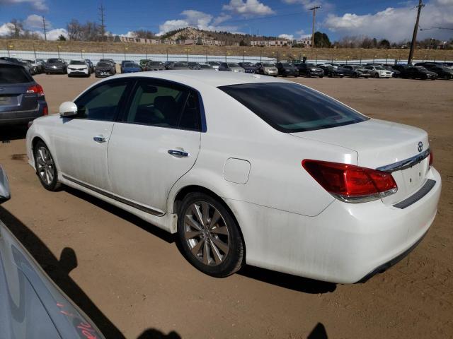 4T1BK3DB1CU464844 - 2012 TOYOTA AVALON BASE WHITE photo 2