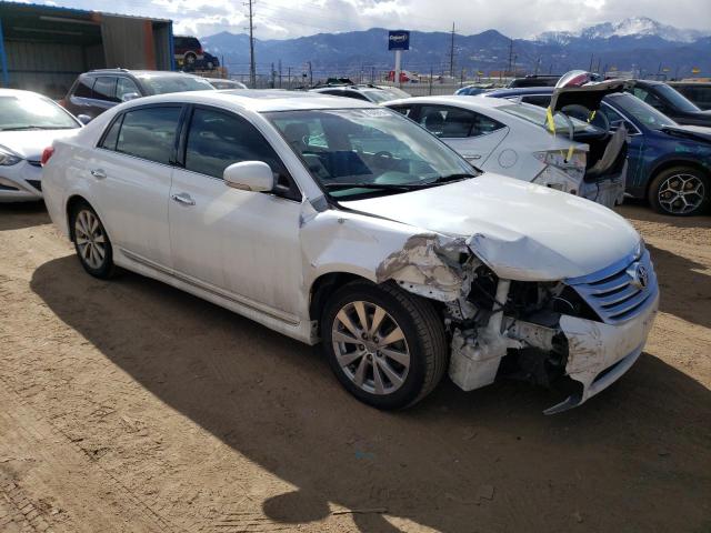 4T1BK3DB1CU464844 - 2012 TOYOTA AVALON BASE WHITE photo 4