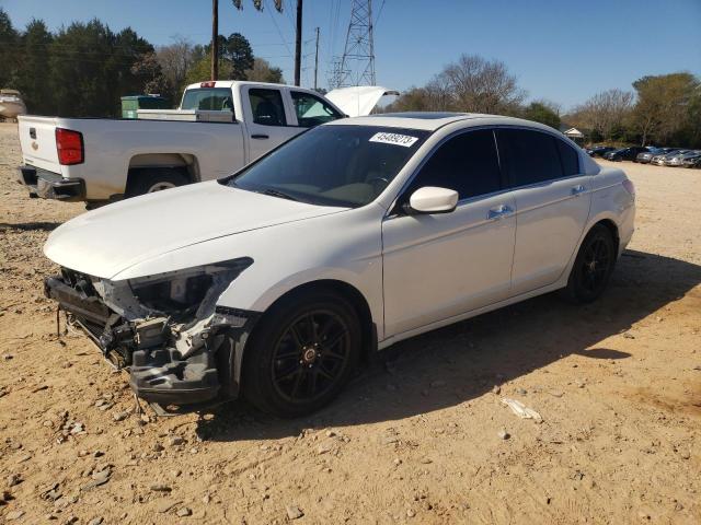 1HGCP368X9A004427 - 2009 HONDA ACCORD EXL WHITE photo 1