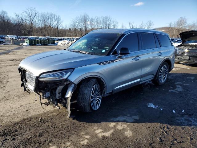 5LM5J7XC2RGL06738 - 2024 LINCOLN AVIATOR RESERVE Argent photo 1