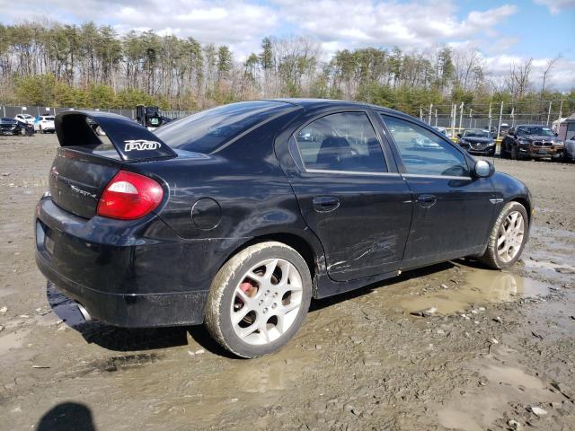 1B3ES66S23D234859 - 2003 DODGE NEON SRT-4 BLACK photo 3