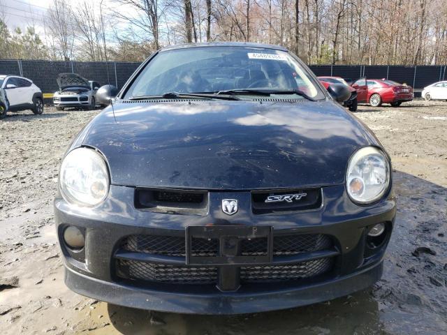 1B3ES66S23D234859 - 2003 DODGE NEON SRT-4 BLACK photo 5