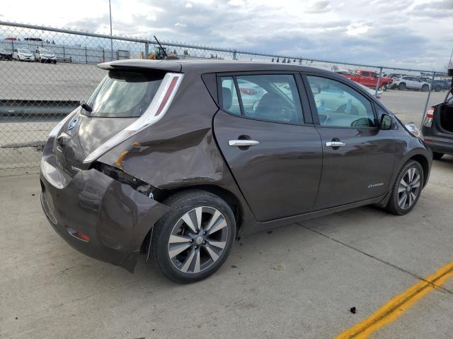 1N4BZ0CP1GC302757 - 2016 NISSAN LEAF SV BROWN photo 3