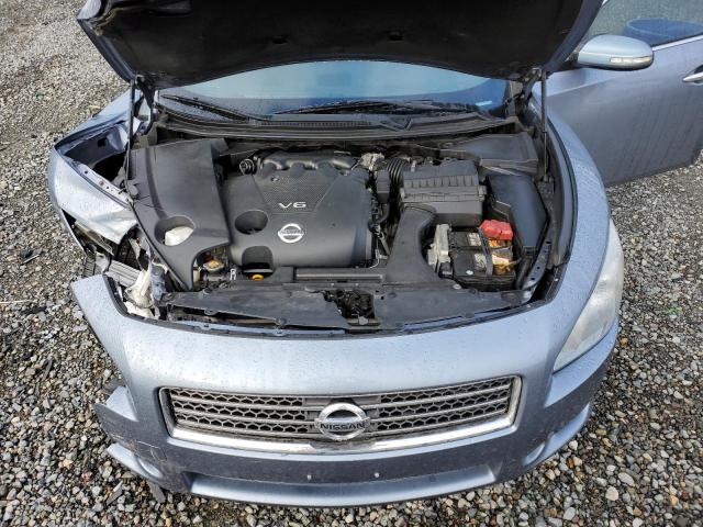 1N4AA5AP2CC842213 - 2012 NISSAN MAXIMA S GRAY photo 11