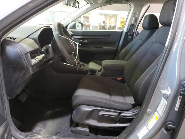 5J6RS4H2XPL007717 - 2023 HONDA CR-V LX GRAY photo 7