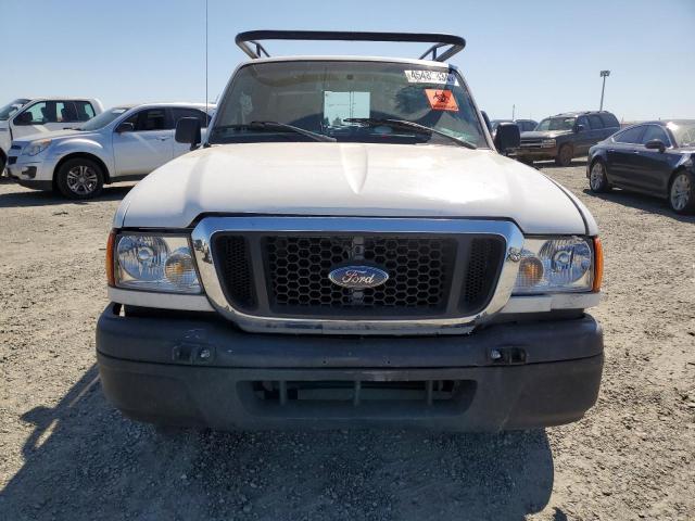 1FTYR10D85PA11022 - 2005 FORD RANGER WHITE photo 5