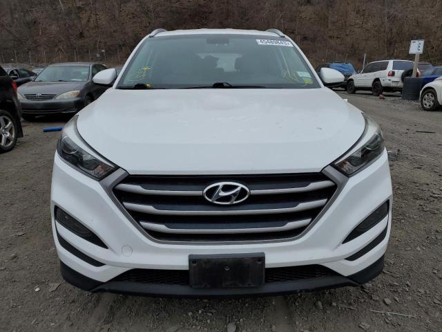 KM8J3CA48HU378128 - 2017 HYUNDAI TUCSON LIMITED WHITE photo 5