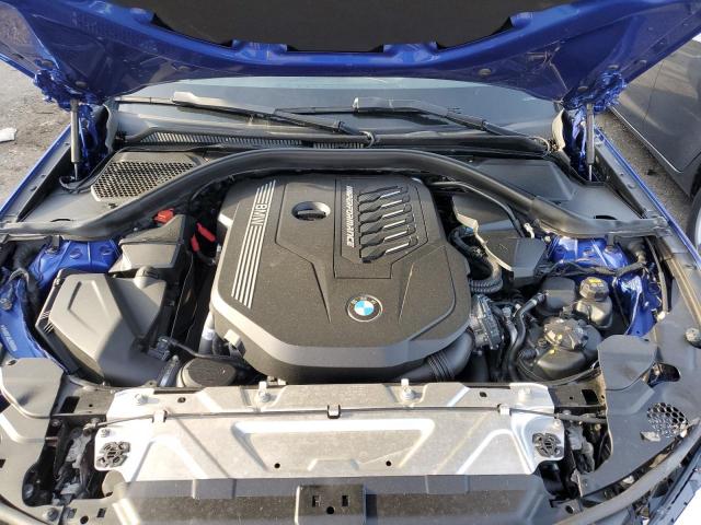 WBA5U7C06LFH91814 - 2020 BMW M340I BLUE photo 11