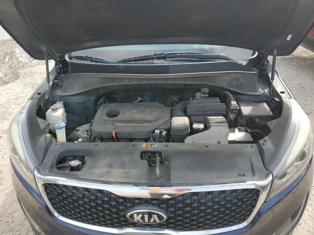 5XYPG4A36GG054370 - 2016 KIA SORENTO LX BLUE photo 11