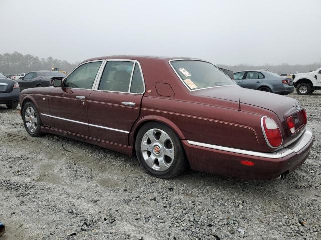 SCBLC31E3YCX04349 - 2000 BENTLEY ARNAGE BURGUNDY photo 2