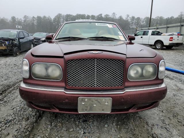 SCBLC31E3YCX04349 - 2000 BENTLEY ARNAGE BURGUNDY photo 5