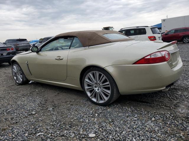 SAJWA44C989B24394 - 2008 JAGUAR XKR BEIGE photo 2