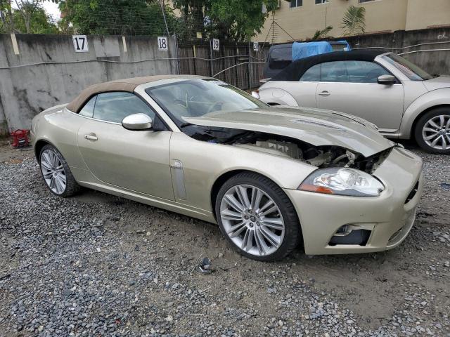 SAJWA44C989B24394 - 2008 JAGUAR XKR BEIGE photo 4