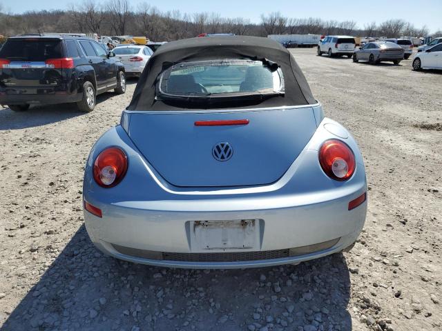 3VWRG3AL5AM005638 - 2010 VOLKSWAGEN NEW BEETLE BLUE photo 6