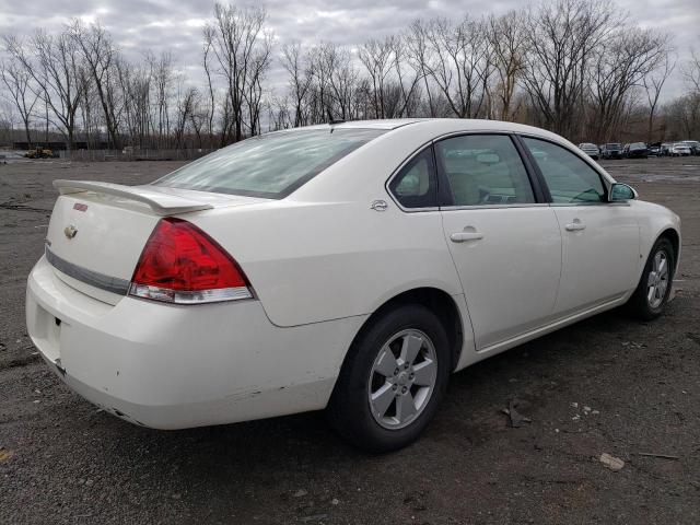 2G1WT58N981355031 - 2008 CHEVROLET IMPALA LT WHITE photo 3