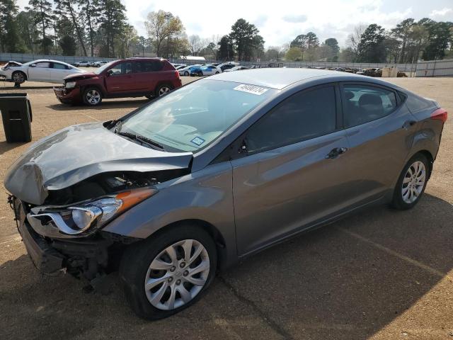 5NPDH4AE6CH131324 - 2012 HYUNDAI ELANTRA GLS GRAY photo 1