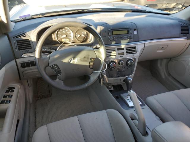 5NPEU46F08H335707 - 2008 HYUNDAI SONATA SE SILVER photo 8