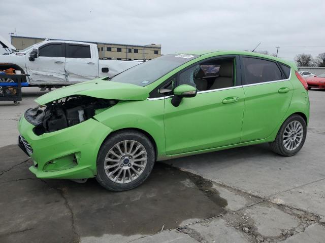 3FADP4FJ1EM103684 - 2014 FORD FIESTA TITANIUM GREEN photo 1