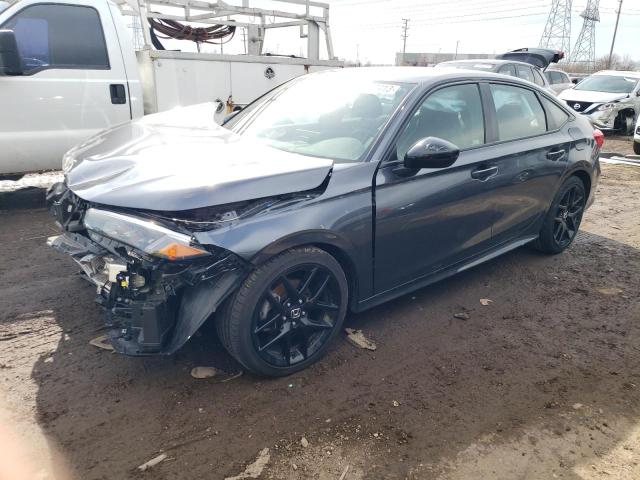 2HGFE2F51NH597156 - 2022 HONDA CIVIC SPORT 灰色 照片 1