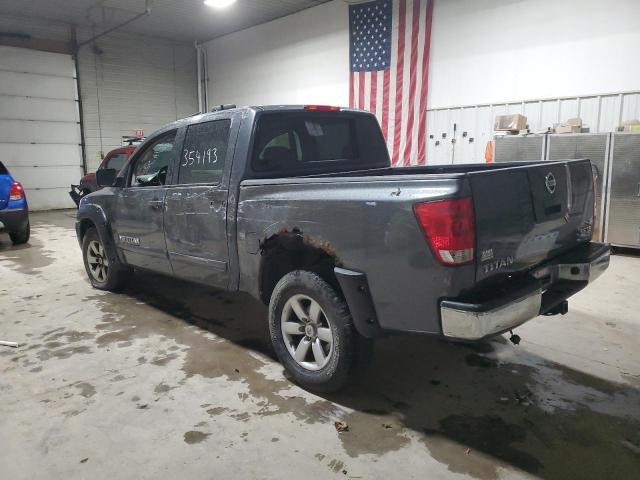 1N6AA07C68N320789 - 2008 NISSAN TITAN XE GRAY photo 2