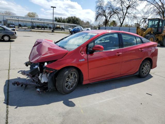 JTDKARFP6H3050250 - 2017 TOYOTA PRIUS PRIM 红色 照片 1