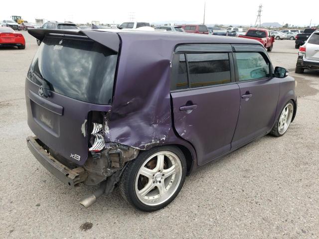 JTLKE50EX81038686 - 2008 TOYOTA SCION XB 紫色 照片 3