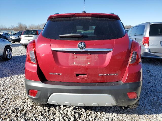 KL4CJASB3GB714308 - 2016 BUICK ENCORE RED photo 6