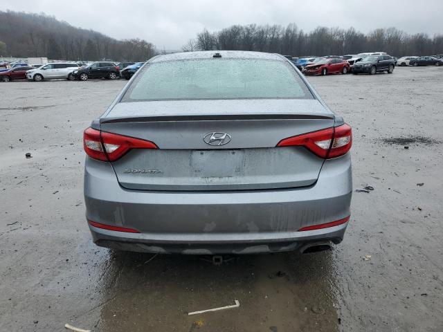 5NPE24AF1HH583333 - 2017 HYUNDAI SONATA SE SILVER photo 6