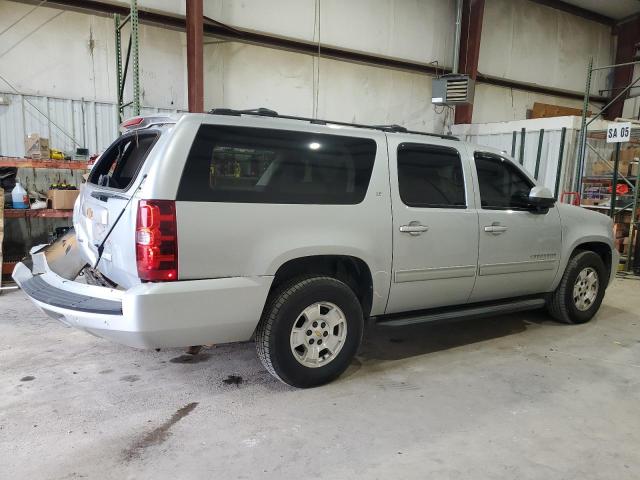 1GNSCJE05DR134445 - 2013 CHEVROLET SUBURBAN C1500 LT SILVER photo 3