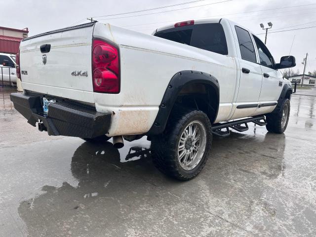 1D7KS28D67J609190 - 2007 DODGE RAM 2500 ST WHITE photo 4