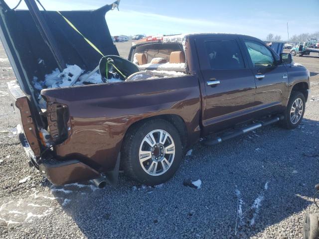 5TFAW5F16EX411904 - 2014 TOYOTA TUNDRA CREWMAX PLATINUM ORANGE photo 3