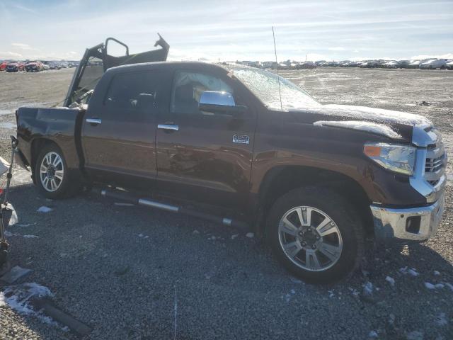 5TFAW5F16EX411904 - 2014 TOYOTA TUNDRA CREWMAX PLATINUM ORANGE photo 4