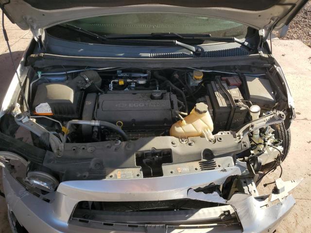 1G1JA6SH4F4115900 - 2015 CHEVROLET SONIC LS 银色 照片 11