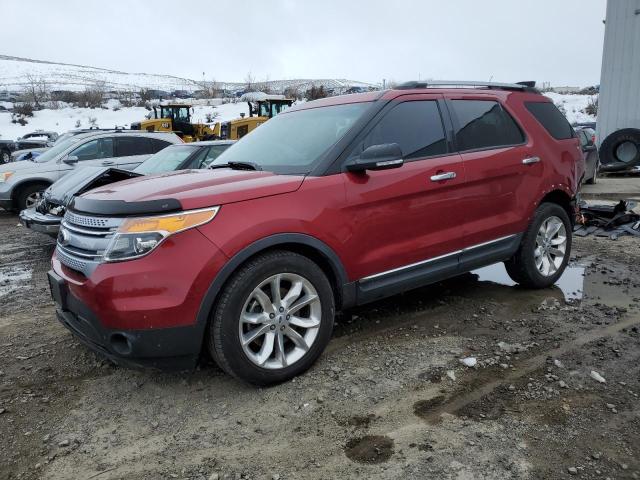 1FM5K8D88FGA65723 - 2015 FORD EXPLORER XLT RED photo 1