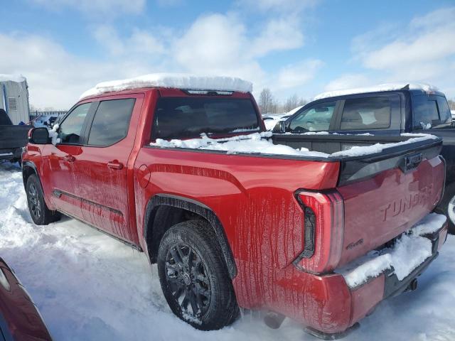 5TFNC5DB5RX057482 - 2024 TOYOTA TUNDRA CREWMAX PLATINUM წითელი ფოტო 2