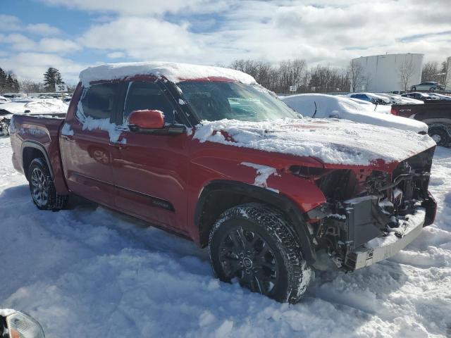 5TFNC5DB5RX057482 - 2024 TOYOTA TUNDRA CREWMAX PLATINUM წითელი ფოტო 4