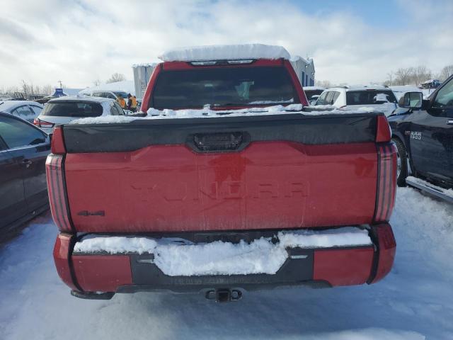 5TFNC5DB5RX057482 - 2024 TOYOTA TUNDRA CREWMAX PLATINUM წითელი ფოტო 6