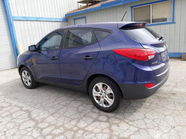 KM8JT3ABXBU284824 - 2011 HYUNDAI TUCSON GL BLUE photo 2