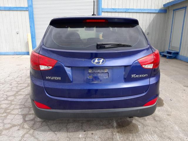 KM8JT3ABXBU284824 - 2011 HYUNDAI TUCSON GL BLUE photo 6