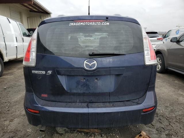 JM1CR2W36A0382603 - 2010 MAZDA 5 BLUE photo 6