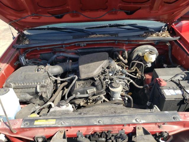 5TFTX4CN9DX035978 - 2013 TOYOTA TACOMA ACCESS CAB წითელი ფოტო 11