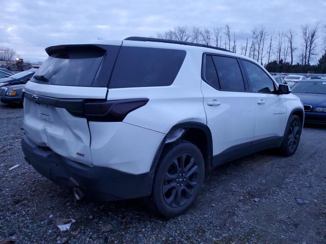 1GNEVJKW4KJ159431 - 2019 CHEVROLET TRAVERSE HIGH COUNTRY WHITE photo 3