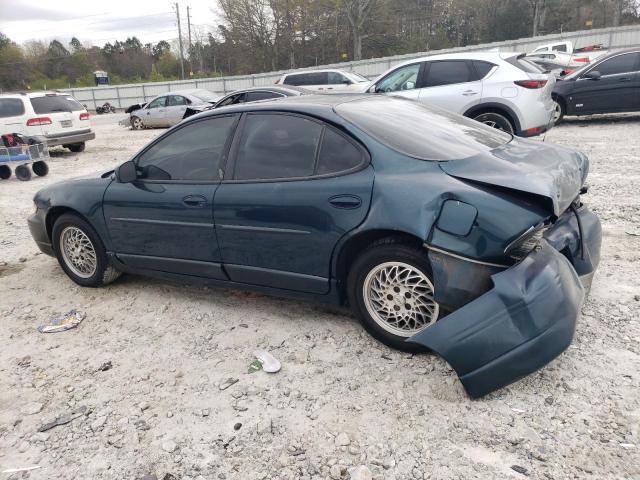 1G2WP52K0VF218949 - 1997 PONTIAC GRAND PRIX GT TEAL photo 2