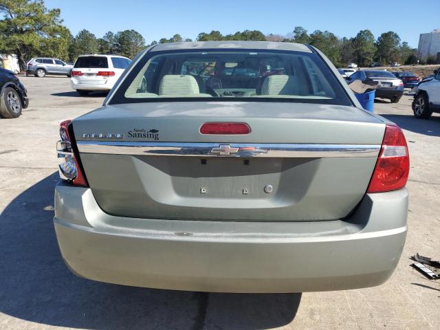 1G1ZS52FX5F185381 - 2005 CHEVROLET MALIBU 4D GREEN photo 6