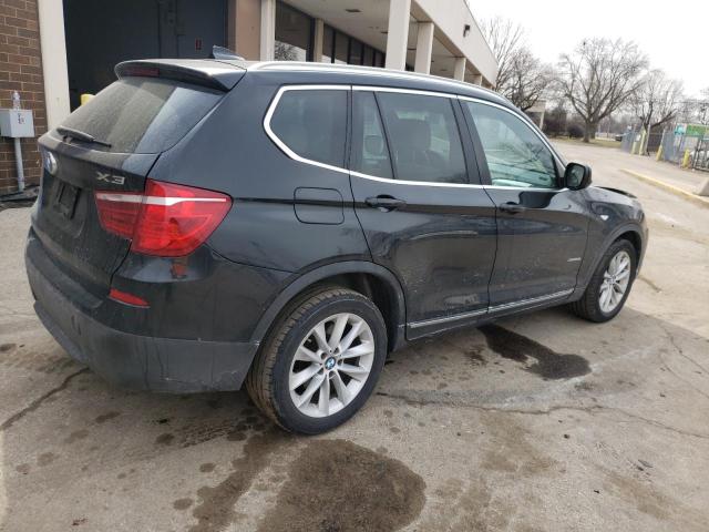 5UXWX9C53D0A23121 - 2013 BMW X3 XDRIVE28I BLACK photo 3