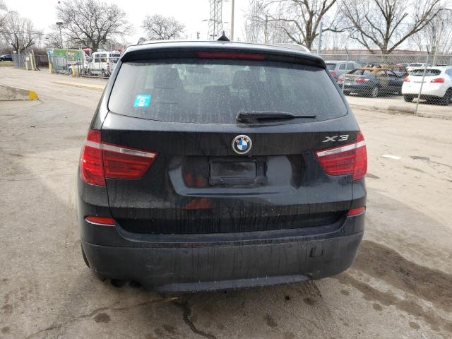 5UXWX9C53D0A23121 - 2013 BMW X3 XDRIVE28I BLACK photo 6